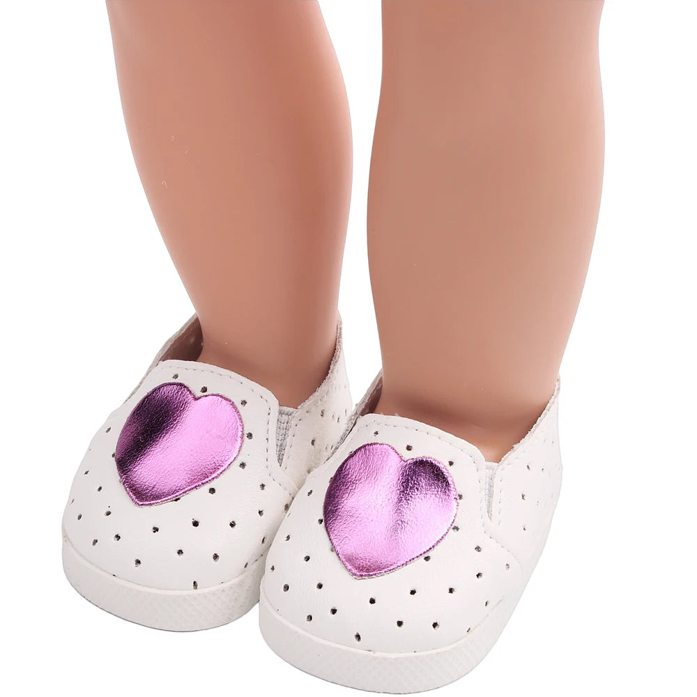 Various Casual Sports Shoes American 18 Inch Girl Doll Princess Shoe