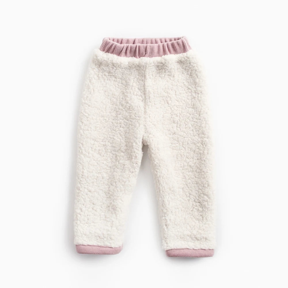 Jan Long Pants Soft Warm Casual Children Trousers Cute