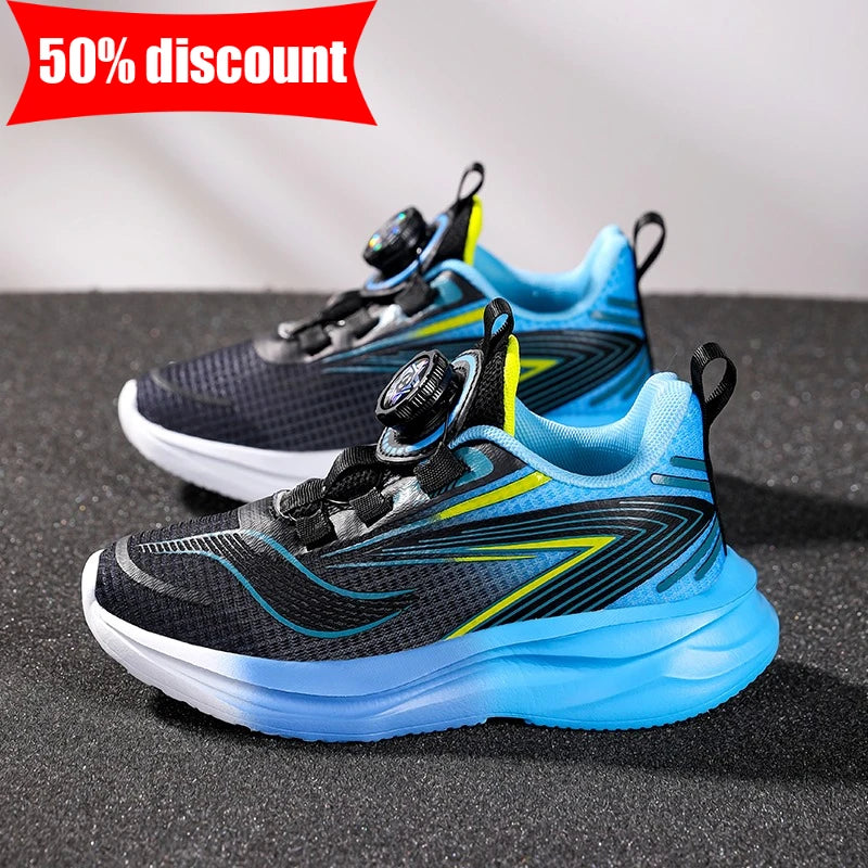 Children Sports Shoes Comfortable Mesh Casual Versatile Daily Walking Shoes Lightweight Non Slip School Running Shoes Boys Girls