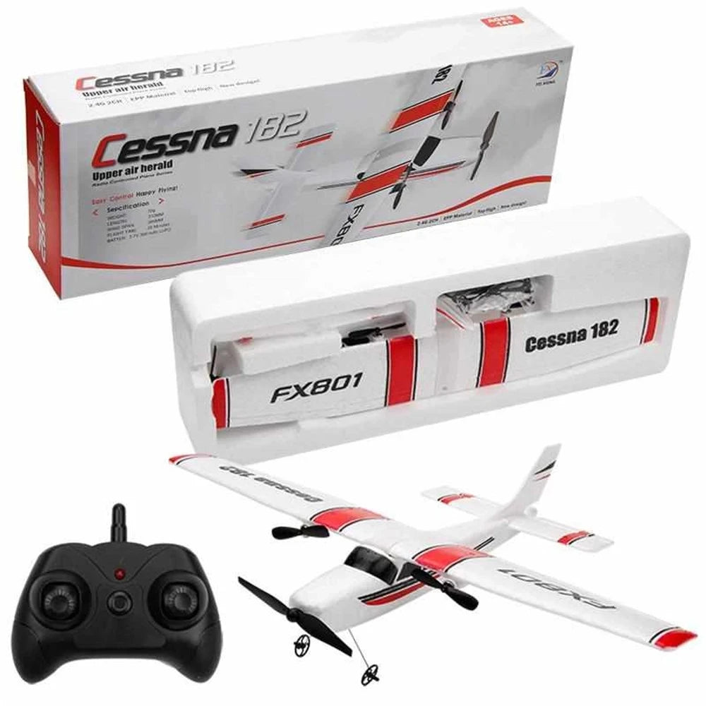 FX801 EPP Foam RTF RC Plane 2.4G Fixed Wing Beginner Flyer Kids Gift