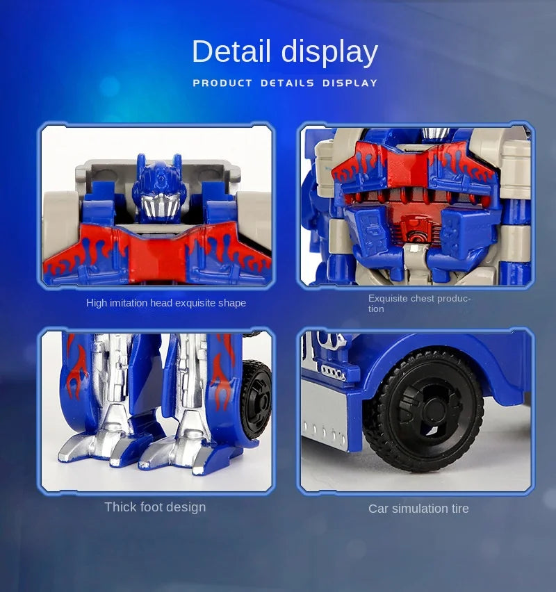 Transformation Toy Robot One Step Deformation Car - Dinosaur Toys