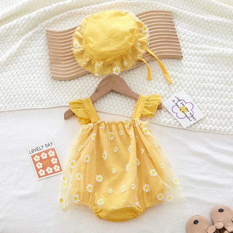 Miss Daisy Lace Romper Set