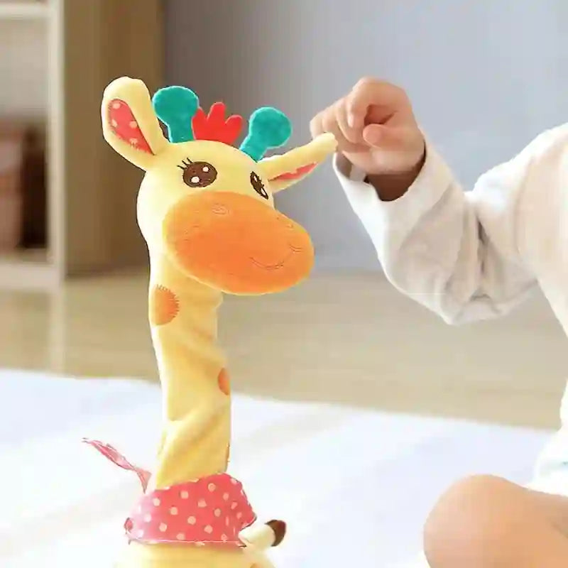 Dancing Talking Giraffe Toy with Songs and Adjustable Volume