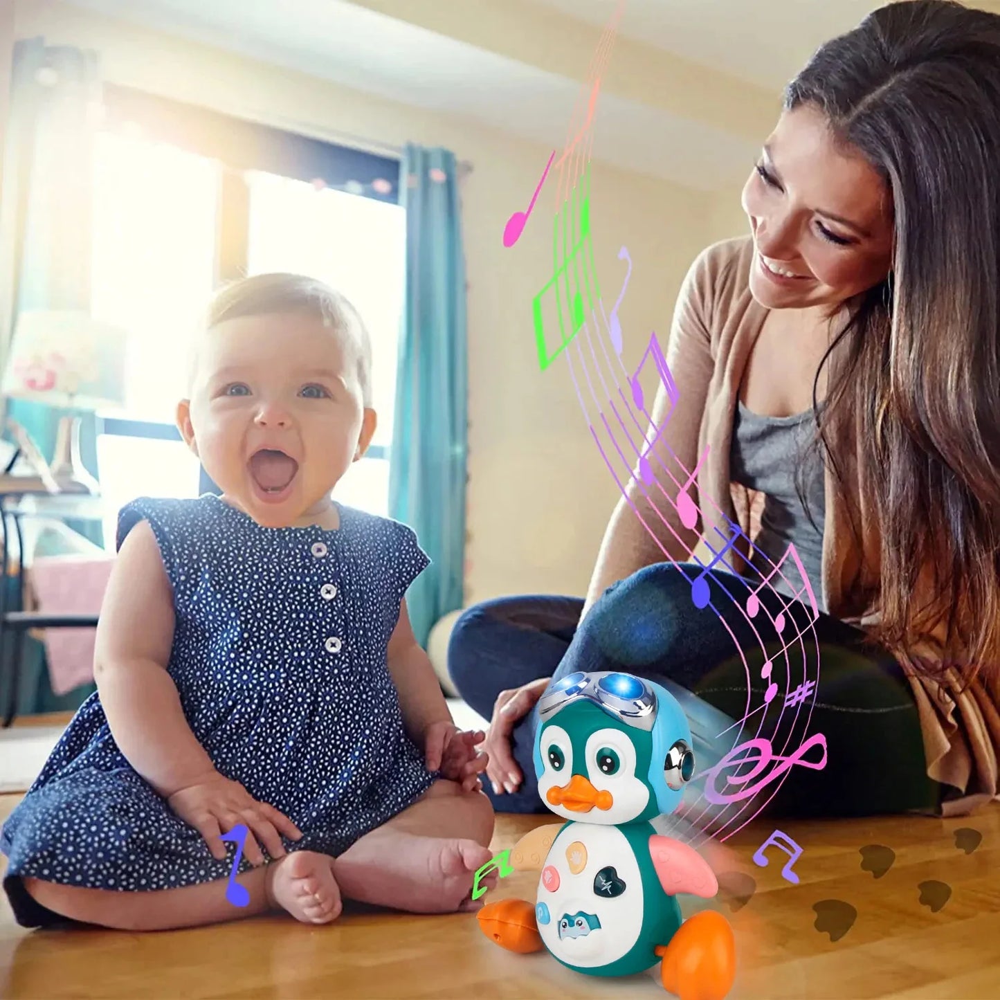 Kids Electronic Pet Toys Musical Penguin Dancing Duck & Octopus