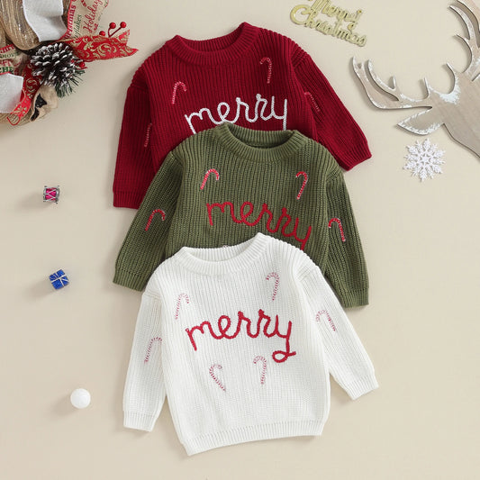 Gaby Merry Christmas Clothes Knitted Sweaters