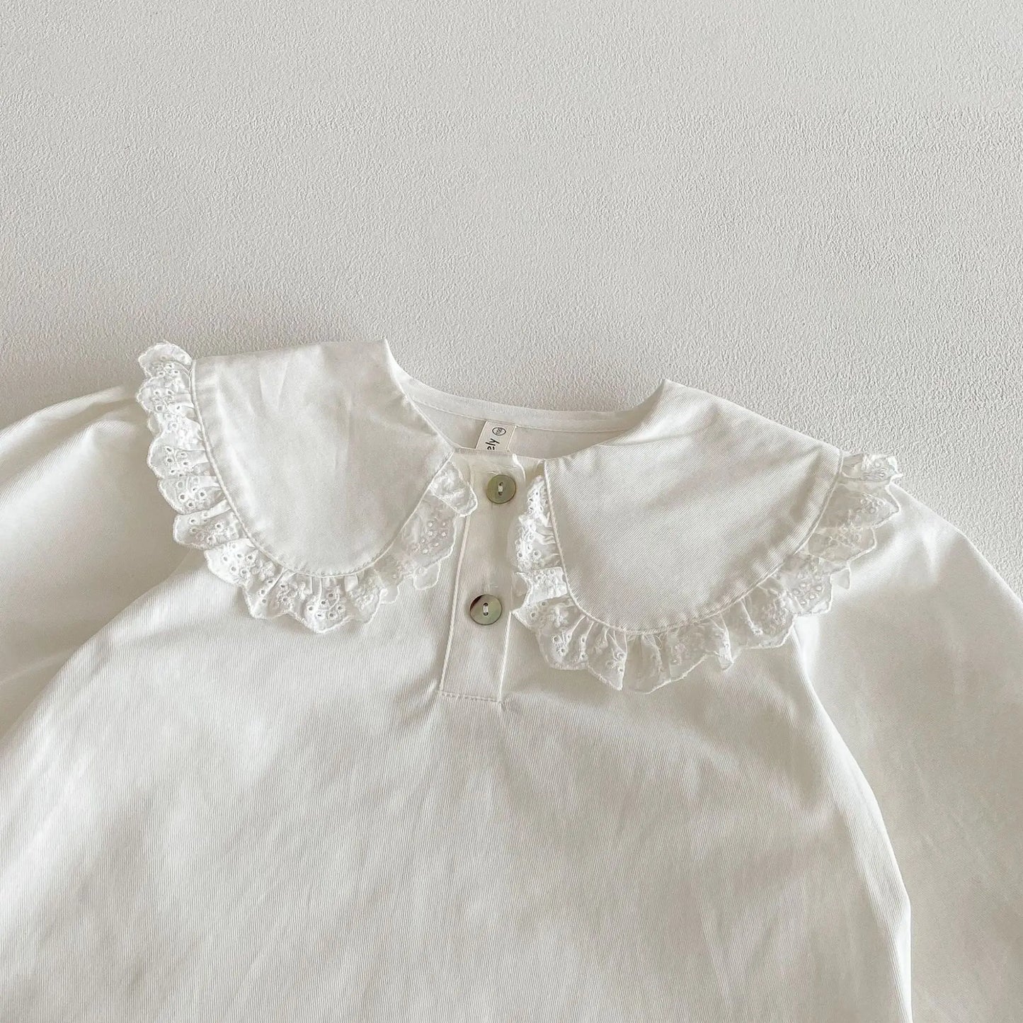 Francely Long Sleeve Collar Versatile Tops