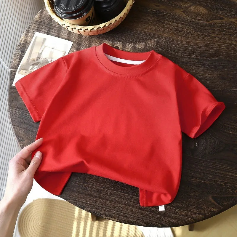 Otilio Children's Cotton Short Sleeve Tees - GuGuTon baby store - Baby Fashion - Toddlers Outfits - Babies Outfits - Toddler Clothes - Kids Clothing - Newborn Clothes - Newborn Wear - Kids Wear - Trending Clothes - Trending Outfits - Fall Fashion - Winter Fashion - Girls Clothes - Boys Clothes - Babies Wear - Kids Accessories - KidsWear - Summer Clothes - Summer Fashion - Summer Trend - Falls Sweaters - Tops - Bottom - Jeans - Blouse - Dresses - Newborn Dresses - Toys