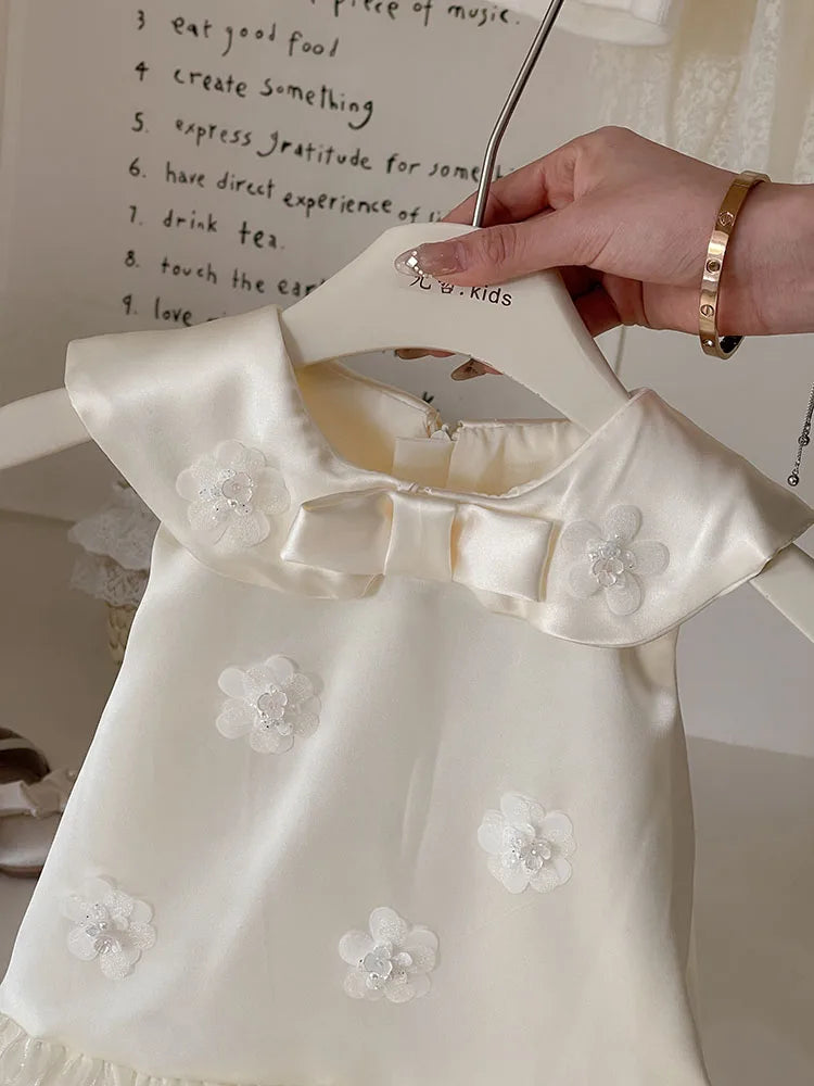 Summer Clothes Kids Girl Children Dresses Girls Elegant Eid Dresses Kids Clothes 2025  Clothing Princess Dress Young Dresses
