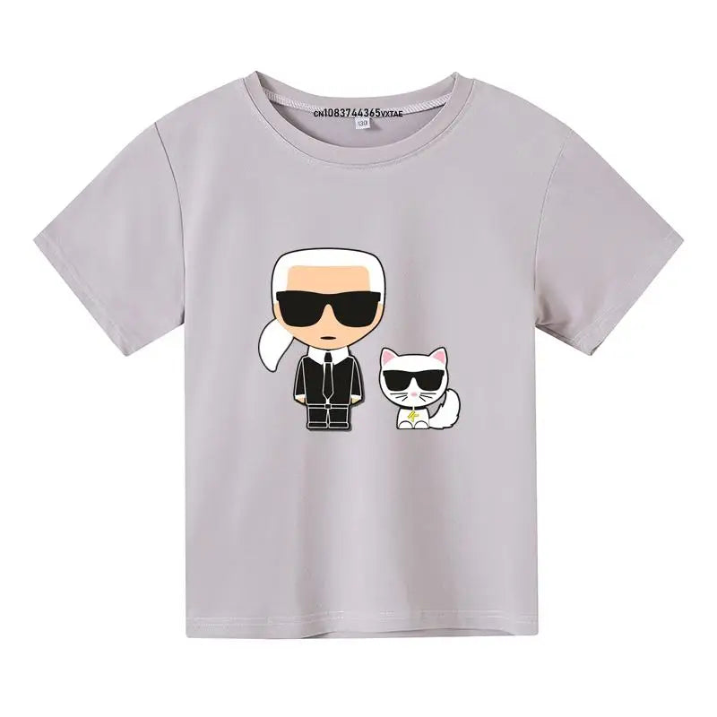 Adel Breathable Short Sleeve Tees Children Top - GuGuTon baby store - Baby Fashion - Toddlers Outfits - Babies Outfits - Toddler Clothes - Kids Clothing - Newborn Clothes - Newborn Wear - Kids Wear - Trending Clothes - Trending Outfits - Fall Fashion - Winter Fashion - Girls Clothes - Boys Clothes - Babies Wear - Kids Accessories - KidsWear - Summer Clothes - Summer Fashion - Summer Trend - Falls Sweaters - Tops - Bottom - Jeans - Blouse - Dresses - Newborn Dresses - Toys