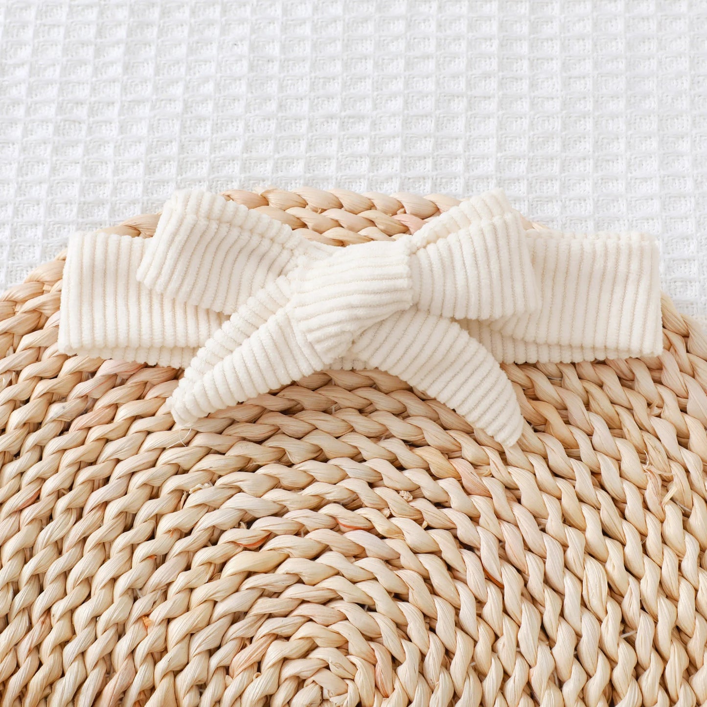 Corduroy Rainbow Romper w Headband