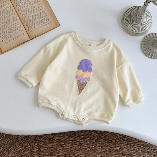 Esterla Ice Cream Cone Bodysuit