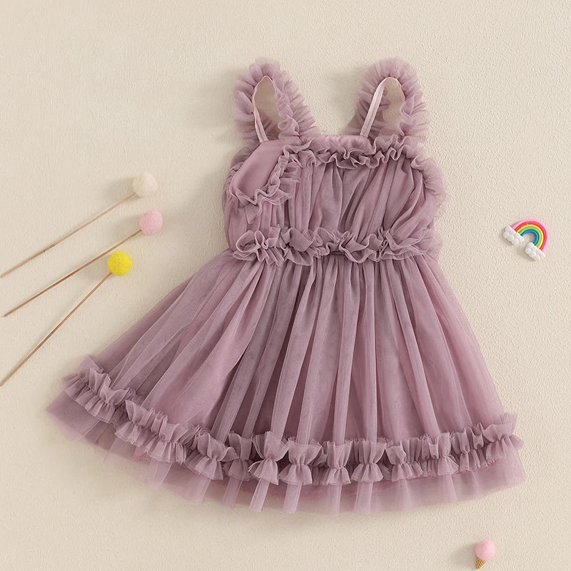 Maya Lioraitiin Toddler Girl Summer Tulle Dress