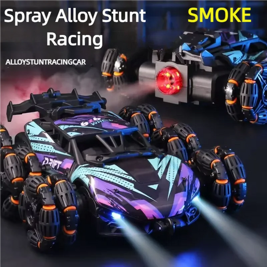 Children's Alloy Remote Control Car Morphing Six-Wheeled RC Off-Road