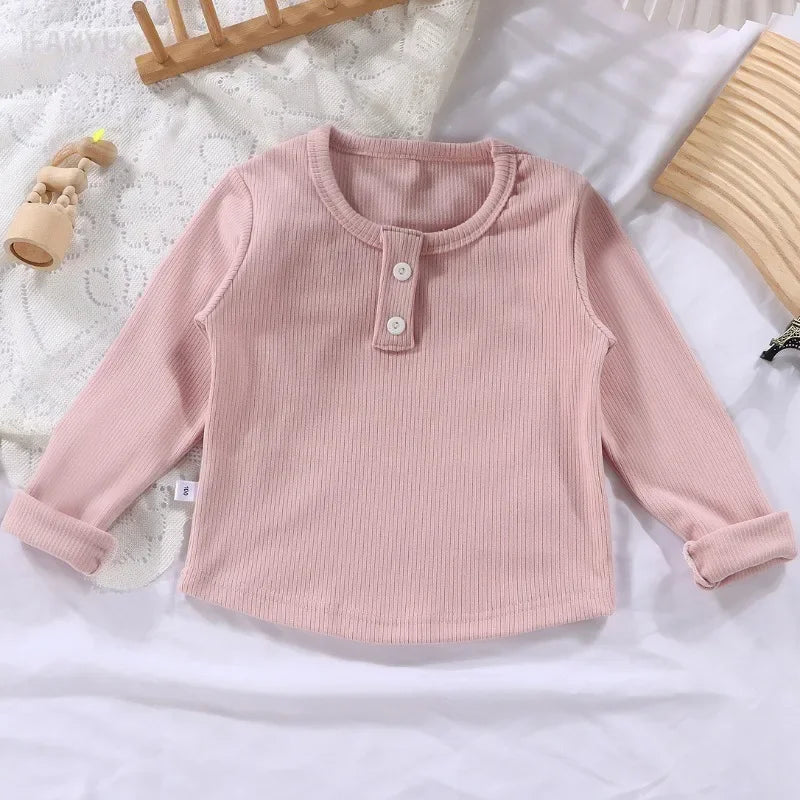 Diana Round Neck Base Long Sleeve Tops