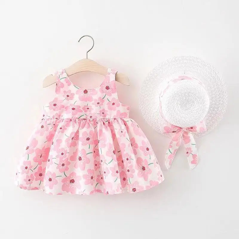 Angela Baby clothes summer seaside vacation children's dress