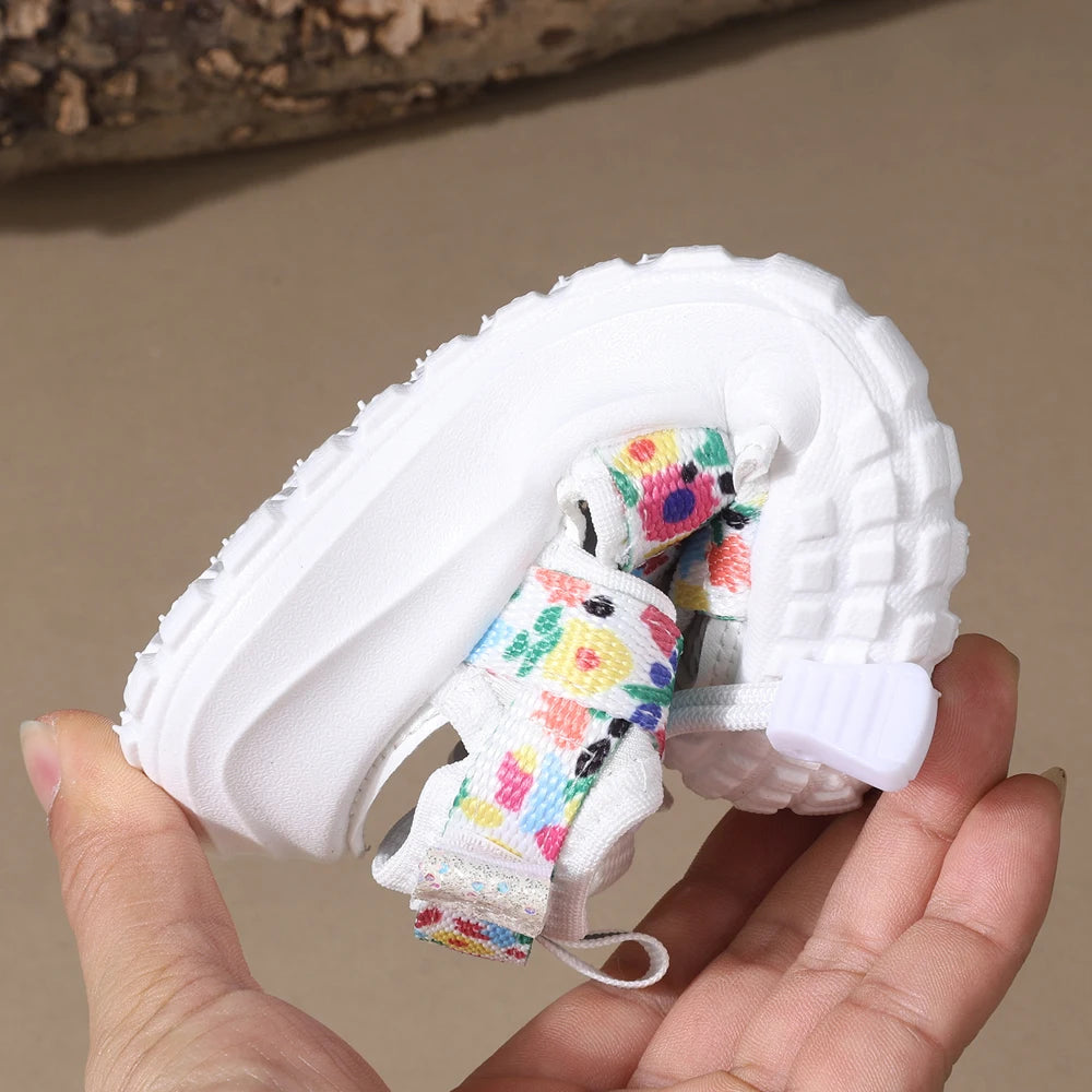 2025 New Summer Children Sandals For Girls Mesh Breathable Kids Sport Shoes Soft Sole Toddler Girls Beach Sandals EU 21-30
