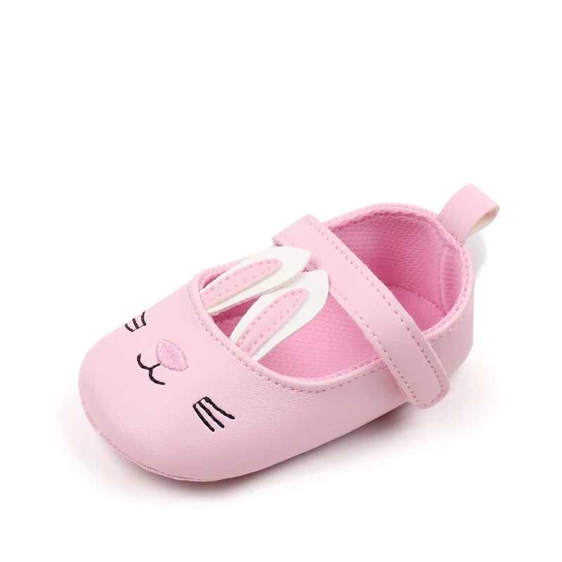 Cute Cartoon Style Baby Girl Shoes Spring and Autumn High Quality Butterfly Bowknot Cotton Sole Comfortable Prewalker BHX4031