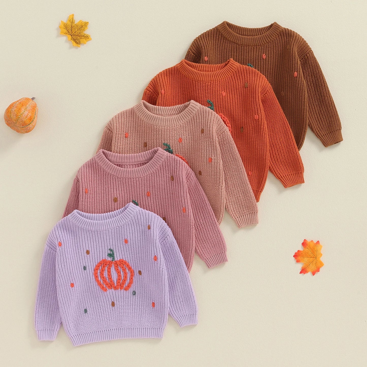 Elian Halloween Clothes Toddler Knitted Sweater