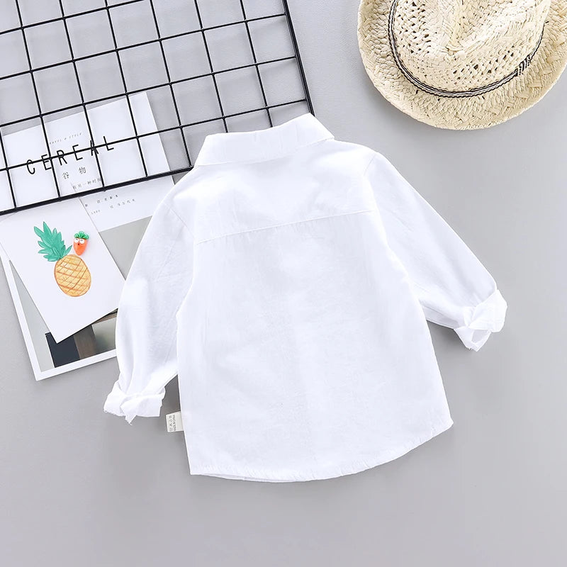 Sacarias Long Sleeve Baby Wedding Shirts