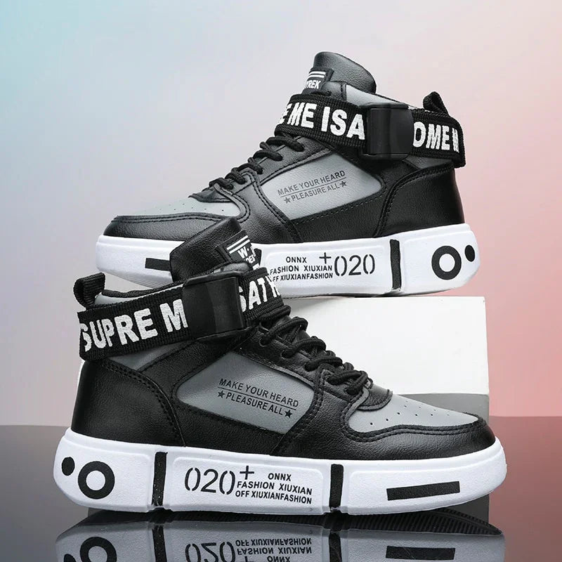 Big Boys High Sneakers Luxury Children Casual Shoes - GuGuTon baby store - Baby Fashion - Toddlers Outfits - Babies Outfits - Toddler Clothes - Kids Clothing - Newborn Clothes - Newborn Wear - Kids Wear - Trending Clothes - Trending Outfits - Fall Fashion - Winter Fashion - Girls Clothes - Boys Clothes - Babies Wear - Kids Accessories - KidsWear - Summer Clothes - Summer Fashion - Summer Trend - Falls Sweaters - Tops - Bottom - Jeans - Blouse - Dresses - Newborn Dresses - Toys