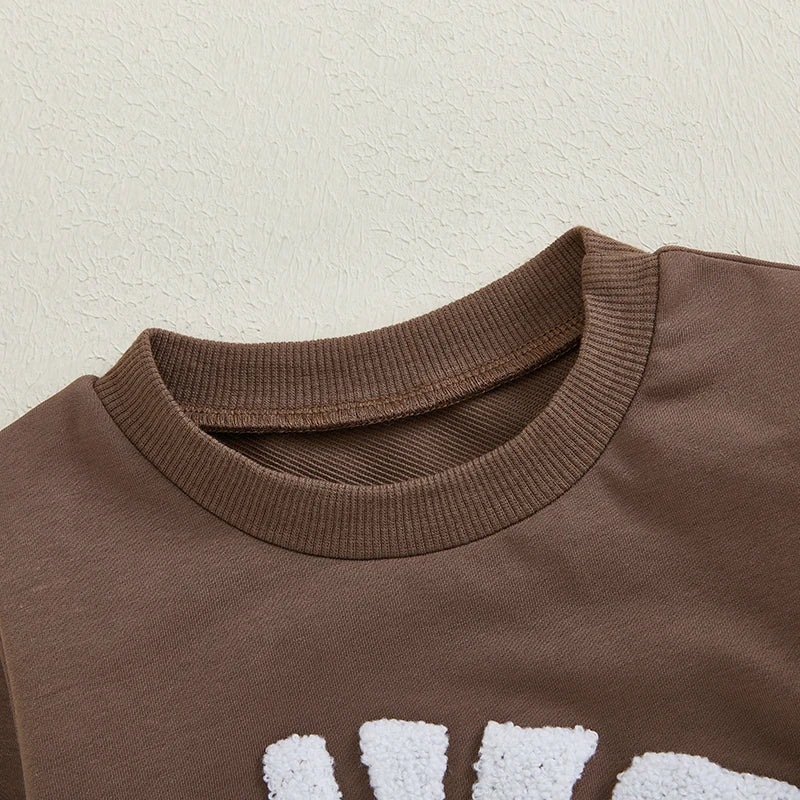 Ariel Applique Detailing Crew Neck Sweater
