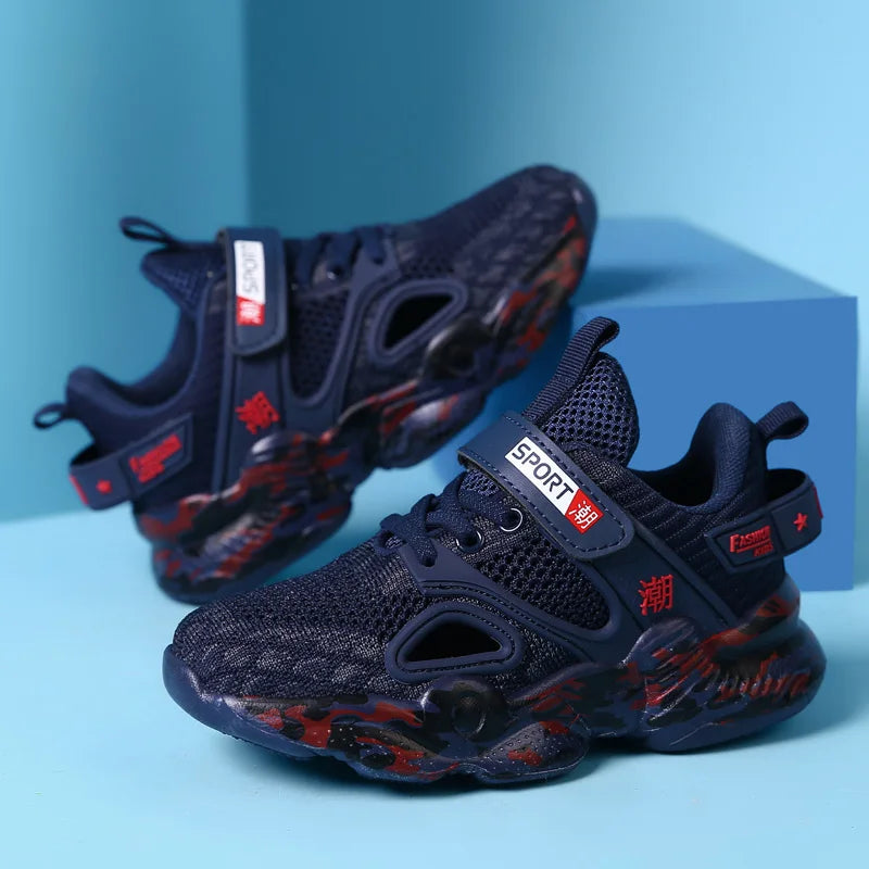 Boys' Summer Sports Shoes Fashion Hollow Casual Shoes Children's Running Shoes