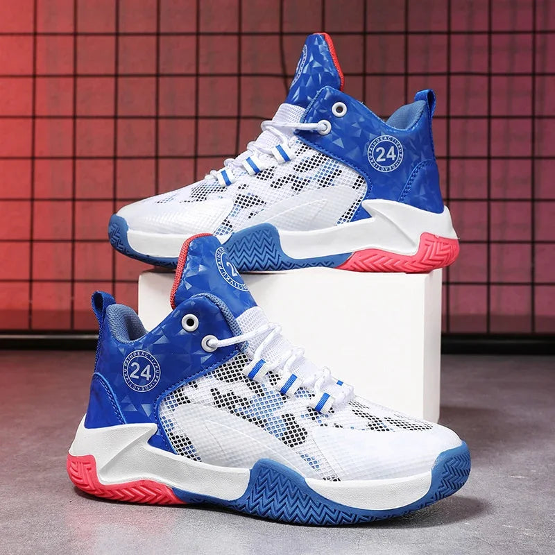 Basketball New Boys Sports Shoes Mesh Breathable Non Slip - GuGuTon baby store - Baby Fashion - Toddlers Outfits - Babies Outfits - Toddler Clothes - Kids Clothing - Newborn Clothes - Newborn Wear - Kids Wear - Trending Clothes - Trending Outfits - Fall Fashion - Winter Fashion - Girls Clothes - Boys Clothes - Babies Wear - Kids Accessories - KidsWear - Summer Clothes - Summer Fashion - Summer Trend - Falls Sweaters - Tops - Bottom - Jeans - Blouse - Dresses - Newborn Dresses - Toys