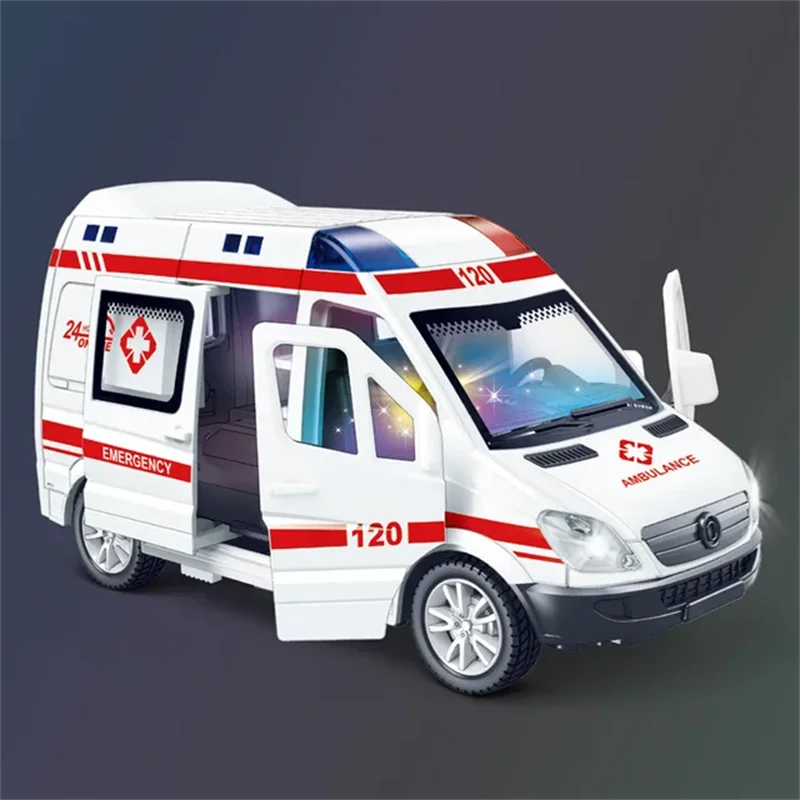 Diecast Ambulance Fire-Truck Policecar Model