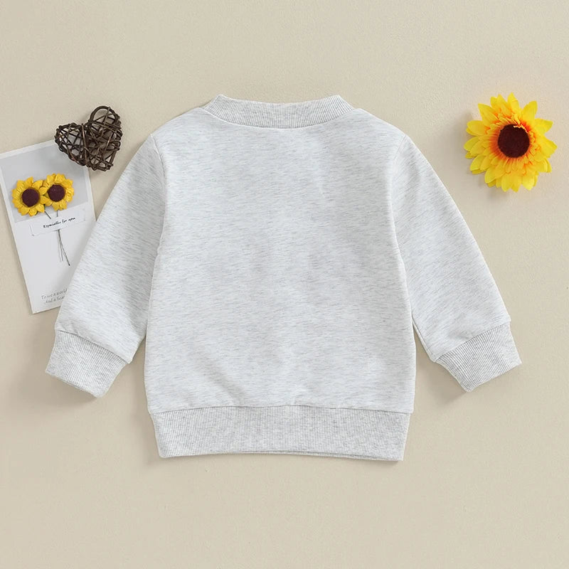 Sarah Toddler Baby Boy Long Pullover Outfit Baby Clothes