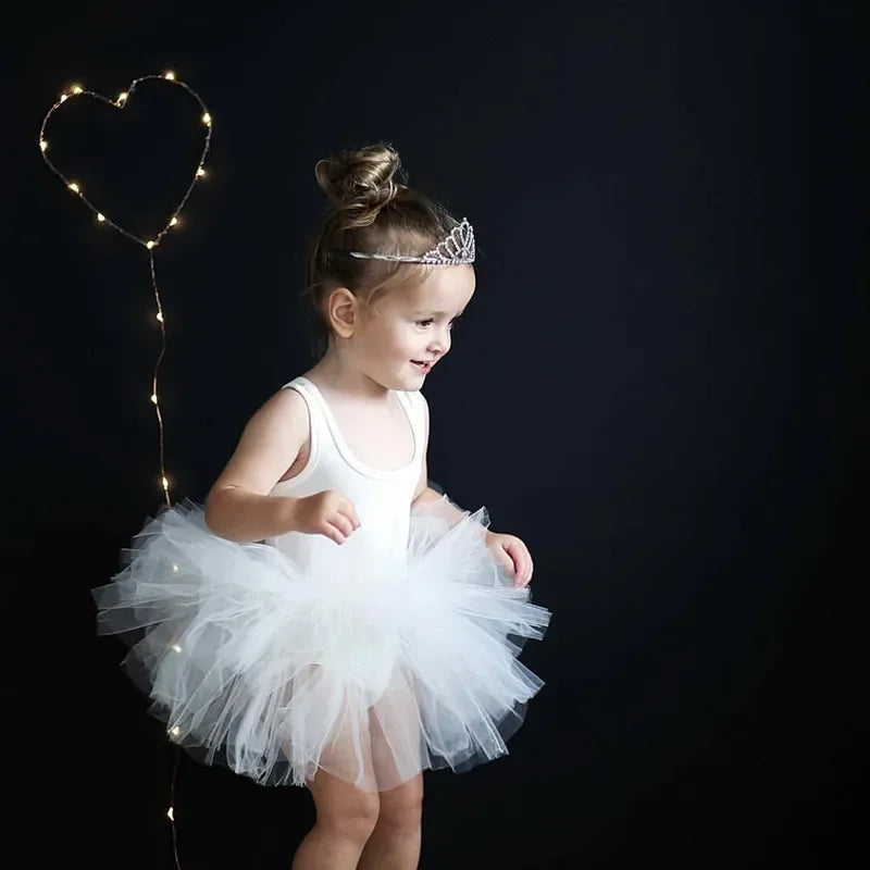 Baby Girl Princess Tutu Dress Long Sleeve Infant Toddler  Ballet Dress