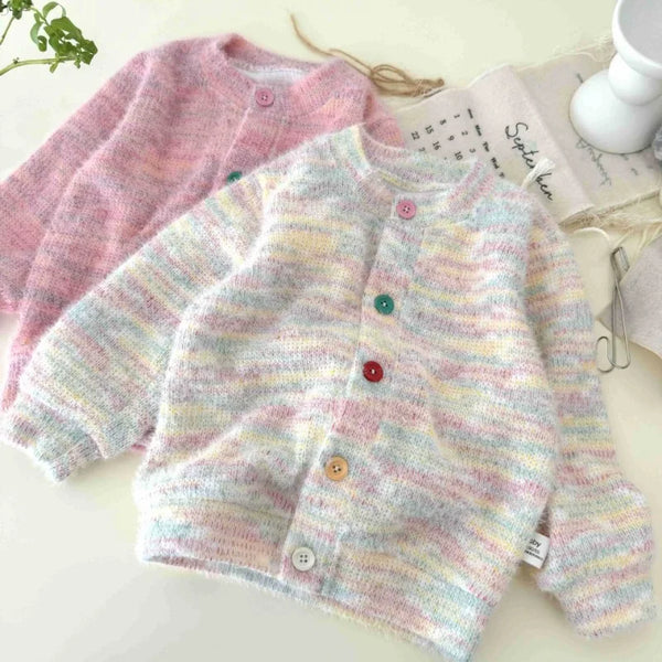 Jhonny Plush Warm Children Rainbow Sweater