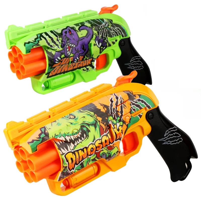 Kids Air Soft Bullet Gun Toys - Graffiti Shark Design