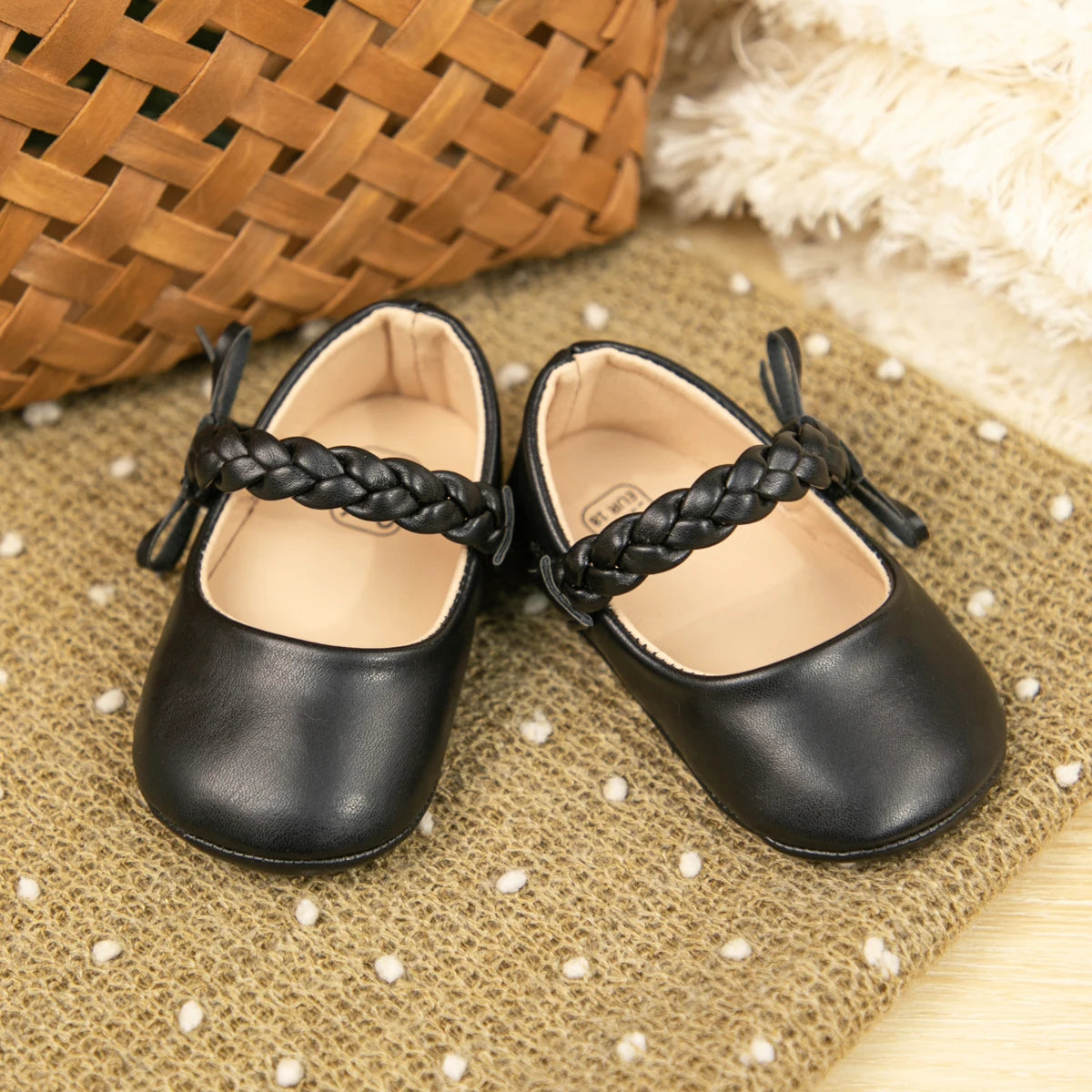 Baby's First Pair of Toddler Shoes Baby Girls Shoes Rubber material Breathable Non-slip Girls