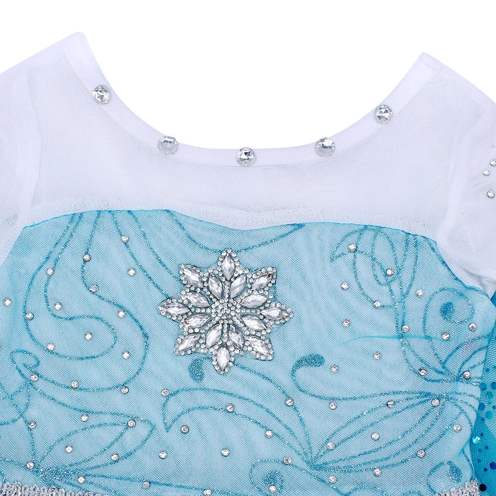 Elsa Princess Costume for Girls - Perfect for Parties