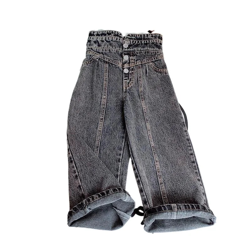 Luca Infant Denim Trousers Kids High Waist Jean Children - GuGuTon baby store - Baby Fashion - Toddlers Outfits - Babies Outfits - Toddler Clothes - Kids Clothing - Newborn Clothes - Newborn Wear - Kids Wear - Trending Clothes - Trending Outfits - Fall Fashion - Winter Fashion - Girls Clothes - Boys Clothes - Babies Wear - Kids Accessories - KidsWear - Summer Clothes - Summer Fashion - Summer Trend - Falls Sweaters - Tops - Bottom - Jeans - Blouse - Dresses - Newborn Dresses - Toys