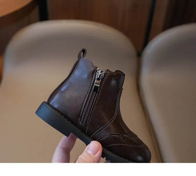 Versatile Baby Girl Boot Must-have Outdoor Lounging for Spring Autumn Clssic Princess Chelsea Short Boots Shoes