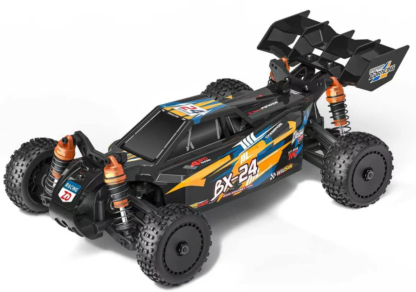 ZD Racing BX-24 1/24 4WD Brushless RC Buggy RTR Racing Car Aluminum Alloy Chassis High Speed Off Road Monster Truck