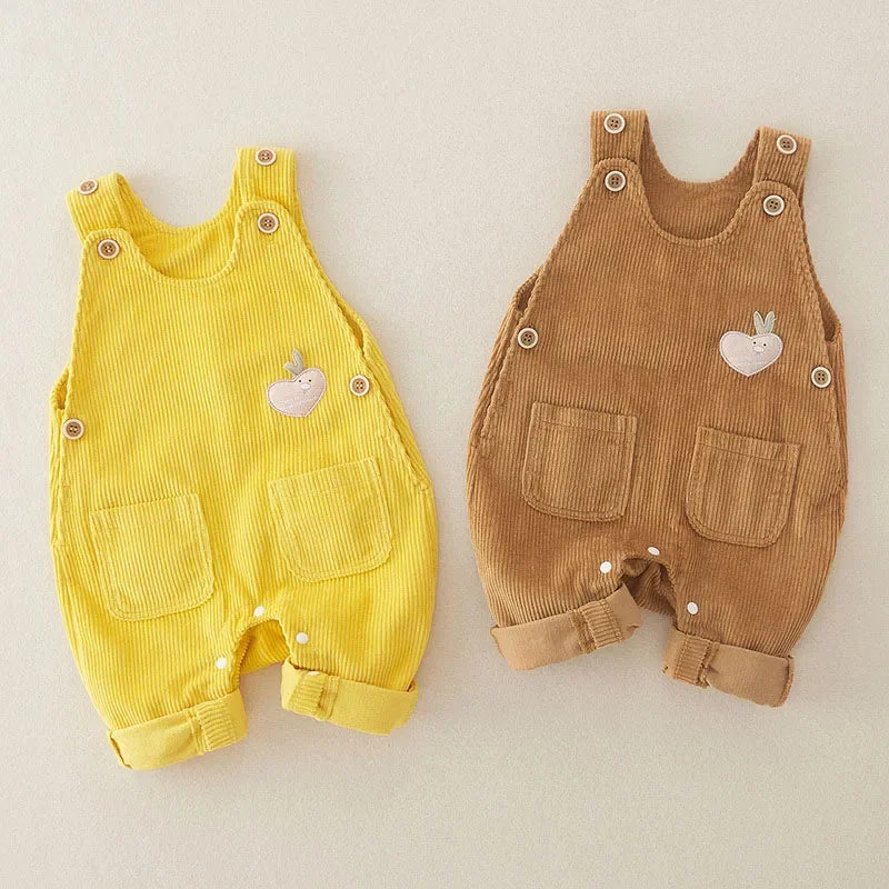 Apple Corduroy Jumpsuit