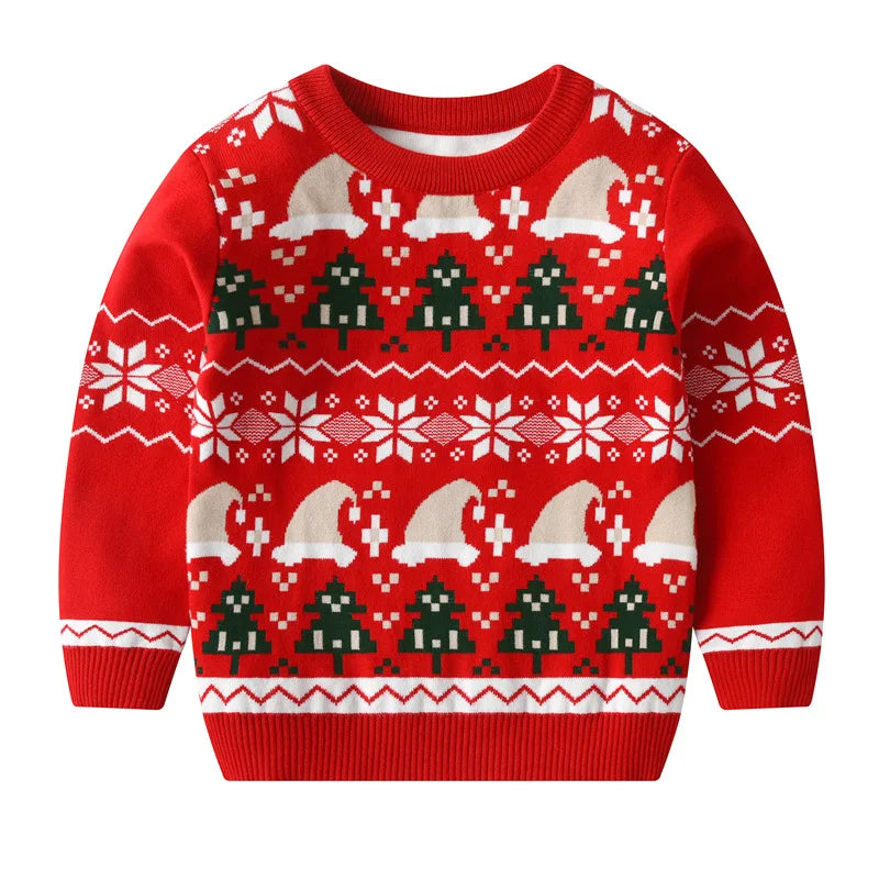 Sanson Round Neck Pullover Warm Sweaters - GuGuTon baby store - Baby Fashion - Toddlers Outfits - Babies Outfits - Toddler Clothes - Kids Clothing - Newborn Clothes - Newborn Wear - Kids Wear - Trending Clothes - Trending Outfits - Fall Fashion - Winter Fashion - Girls Clothes - Boys Clothes - Babies Wear - Kids Accessories - KidsWear - Summer Clothes - Summer Fashion - Summer Trend - Falls Sweaters - Tops - Bottom - Jeans - Blouse - Dresses - Newborn Dresses - Toys