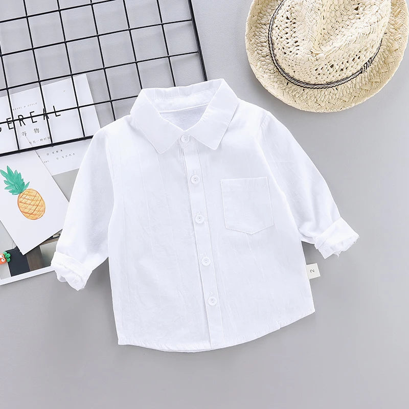 Sacarias Long Sleeve Baby Wedding Shirts