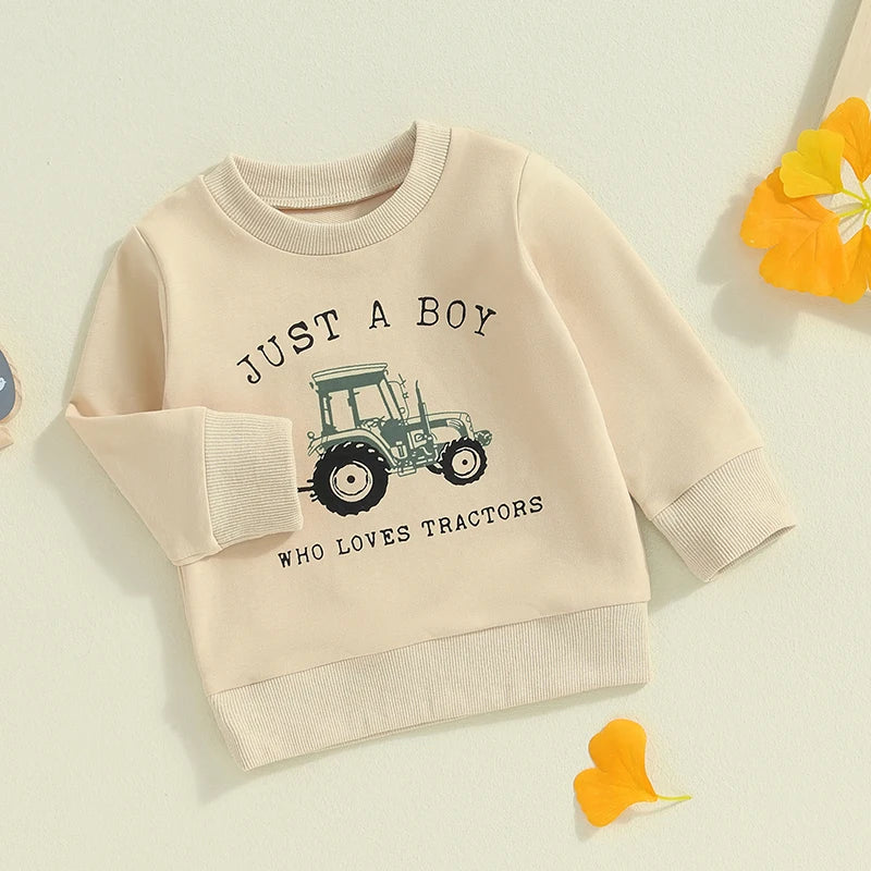 George Long Sleeve Toddler Cute Fall Sweater