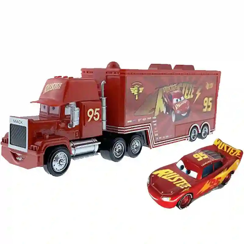 Cars 2 Mack Truck Pixar racing car Lightning McQueen Jackson Storm mini Car