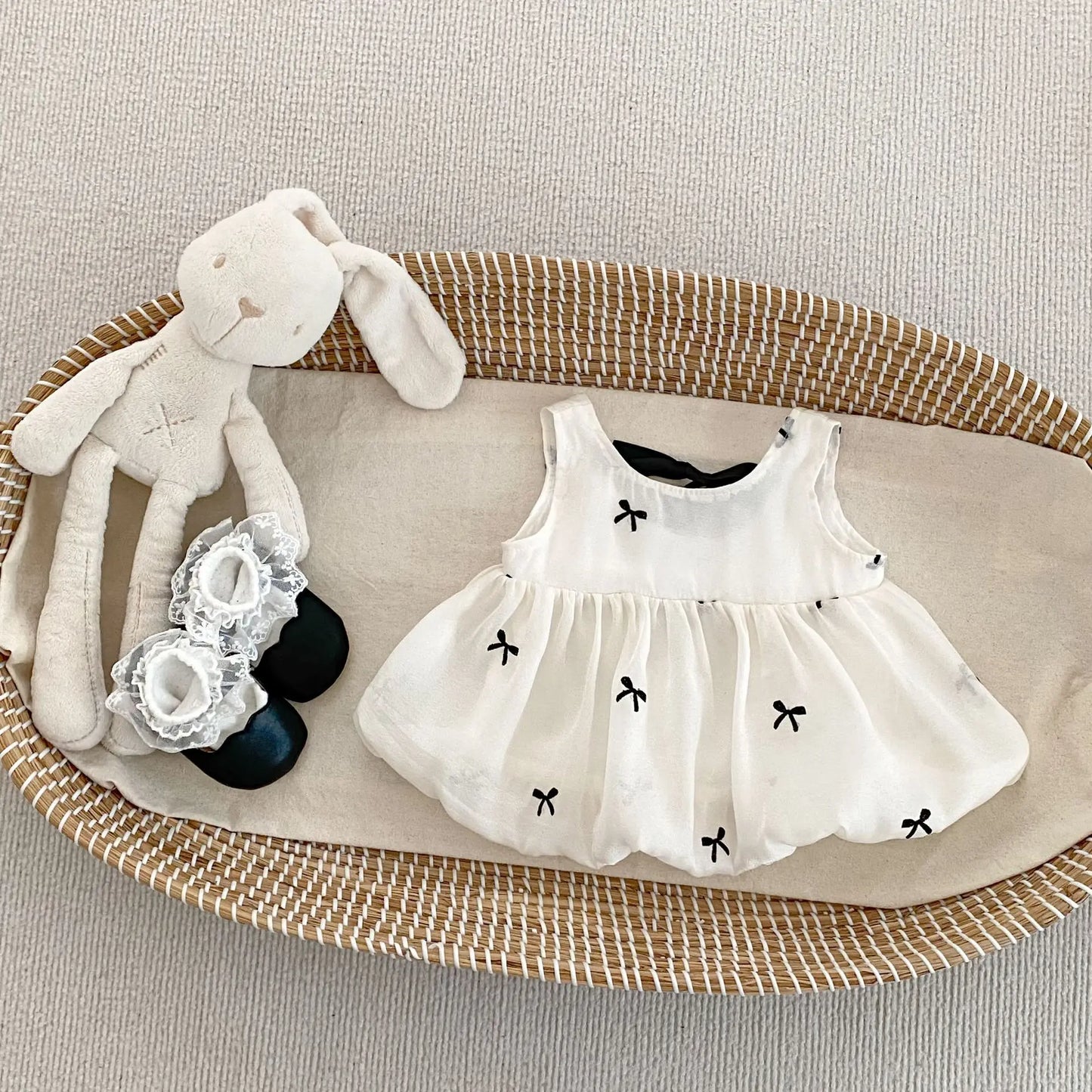 Joanna Sweet Baby Bow Embroidery Blouse