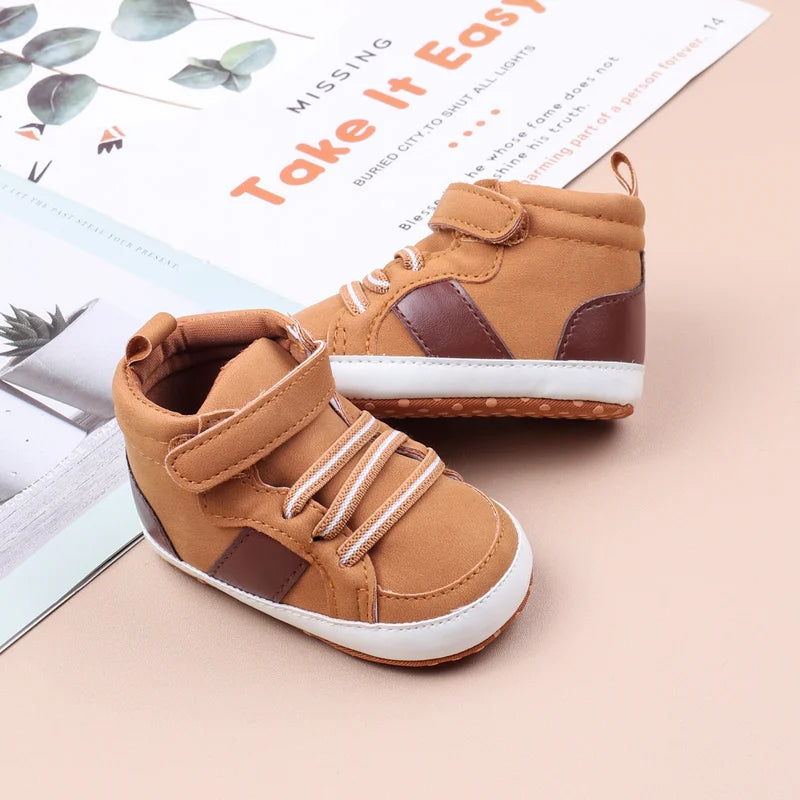 Yankee Baby Shoes Soft Cotton for 0-18 Months Toddlers