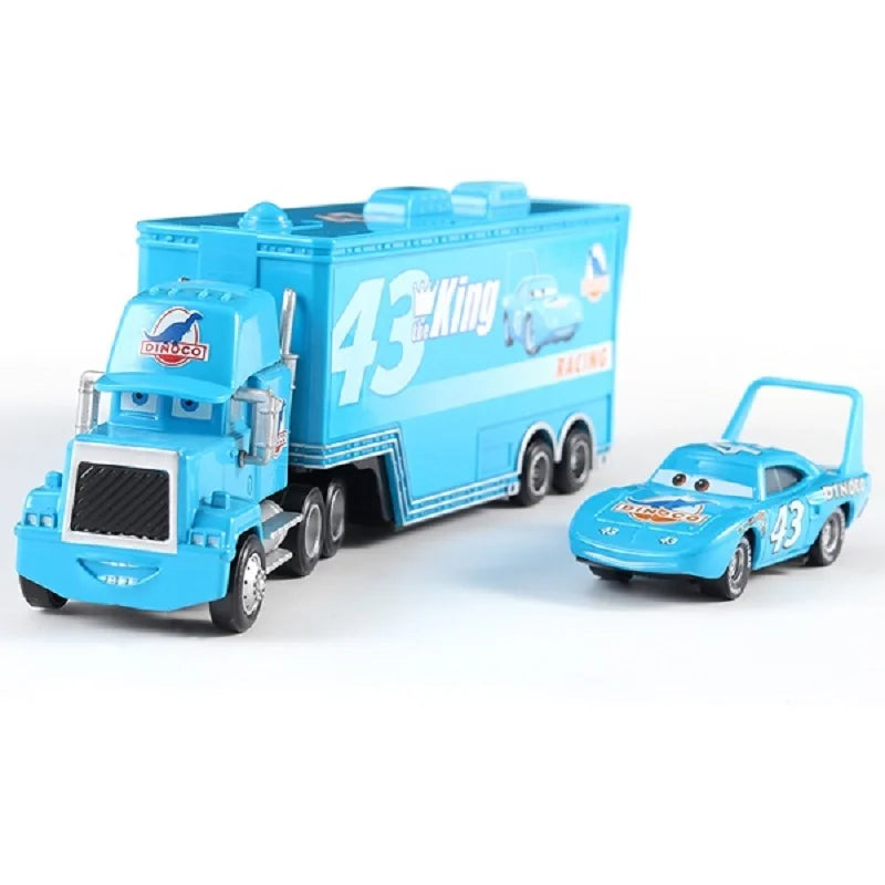 Cars 2 Mack Truck Pixar racing car Lightning McQueen Jackson Storm mini Car