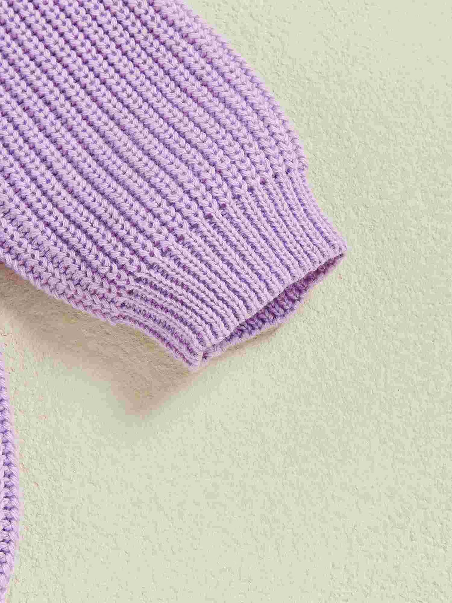 Kimberly Girl Halloween Sweater Long Sleeve Round Neck Ghost