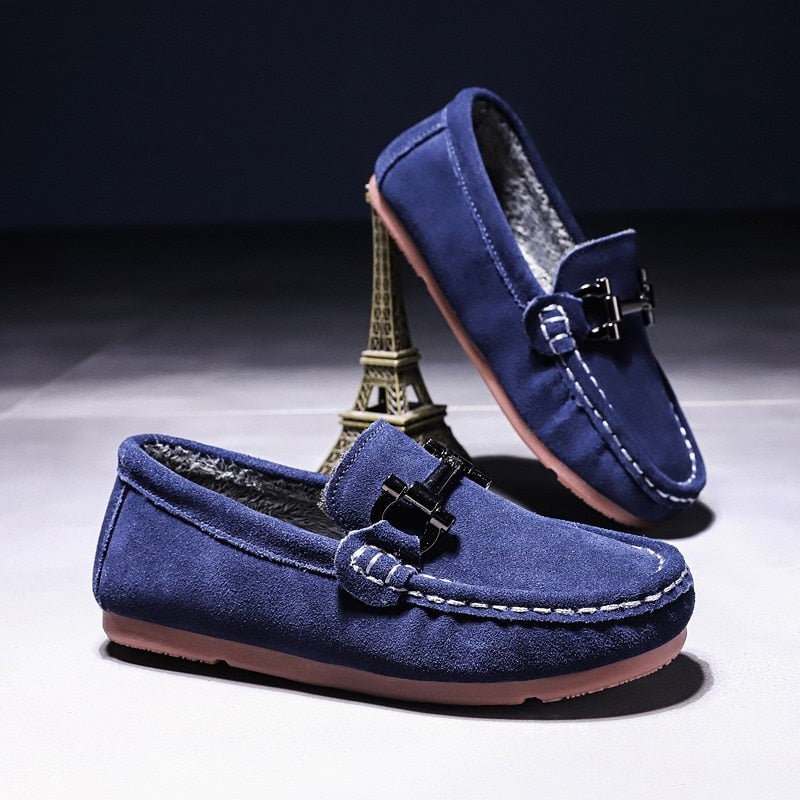 Children Shoes Boys Leather Flats Luxury Fashion