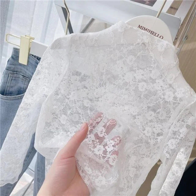 Emma Girls' Lace Bottom Spring And Summer Little Girl White Inside - GuGuTon baby store - Baby Fashion - Toddlers Outfits - Babies Outfits - Toddler Clothes - Kids Clothing - Newborn Clothes - Newborn Wear - Kids Wear - Trending Clothes - Trending Outfits - Fall Fashion - Winter Fashion - Girls Clothes - Boys Clothes - Babies Wear - Kids Accessories - KidsWear - Summer Clothes - Summer Fashion - Summer Trend - Falls Sweaters - Tops - Bottom - Jeans - Blouse - Dresses - Newborn Dresses - Toys