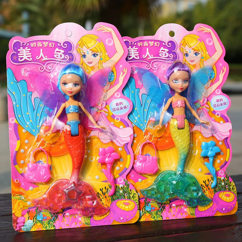 Mini New Children's Toys Girls Beautiful Mermaid Princess Doll Girls Birthday Gift Girls Play House Toys Cute Mermaid Dolls