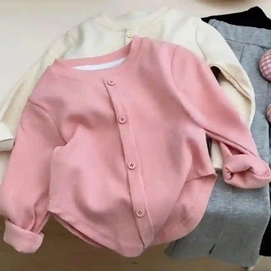 Mia Long Sleeve Solid Color Fashionable Tops